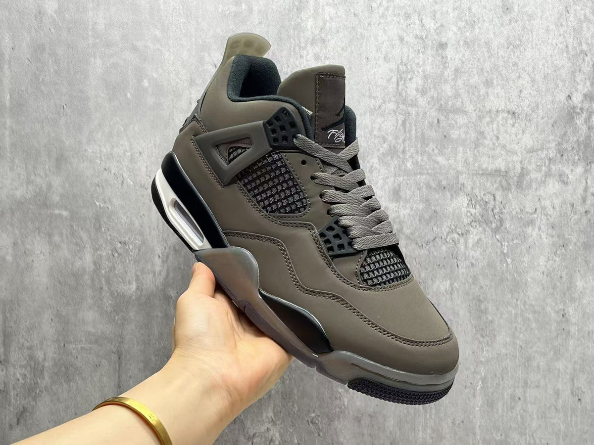 Air Jordan 4 Retro "Cave Stone" Basketball Shoes (EU 36–47.5, Half Sizes)