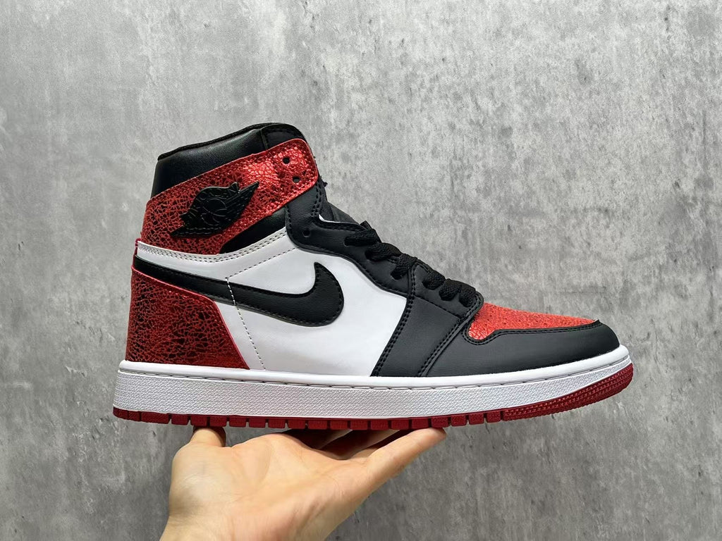 Air Jordan 1 Retro High OG Shoes - Ruby