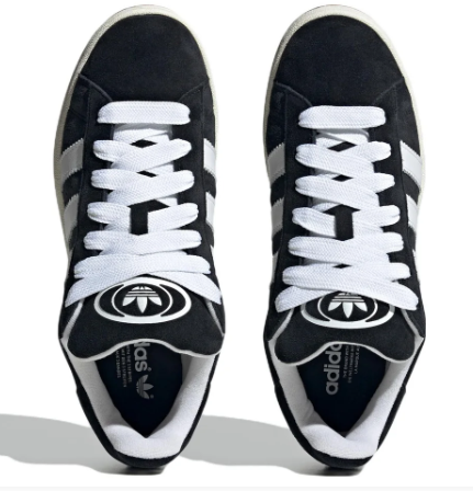 adidas Campus 00s Shoes - Black/White/Gum HQ8708