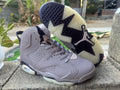 Air Jordan 6 Grey Collaboration Sneakers