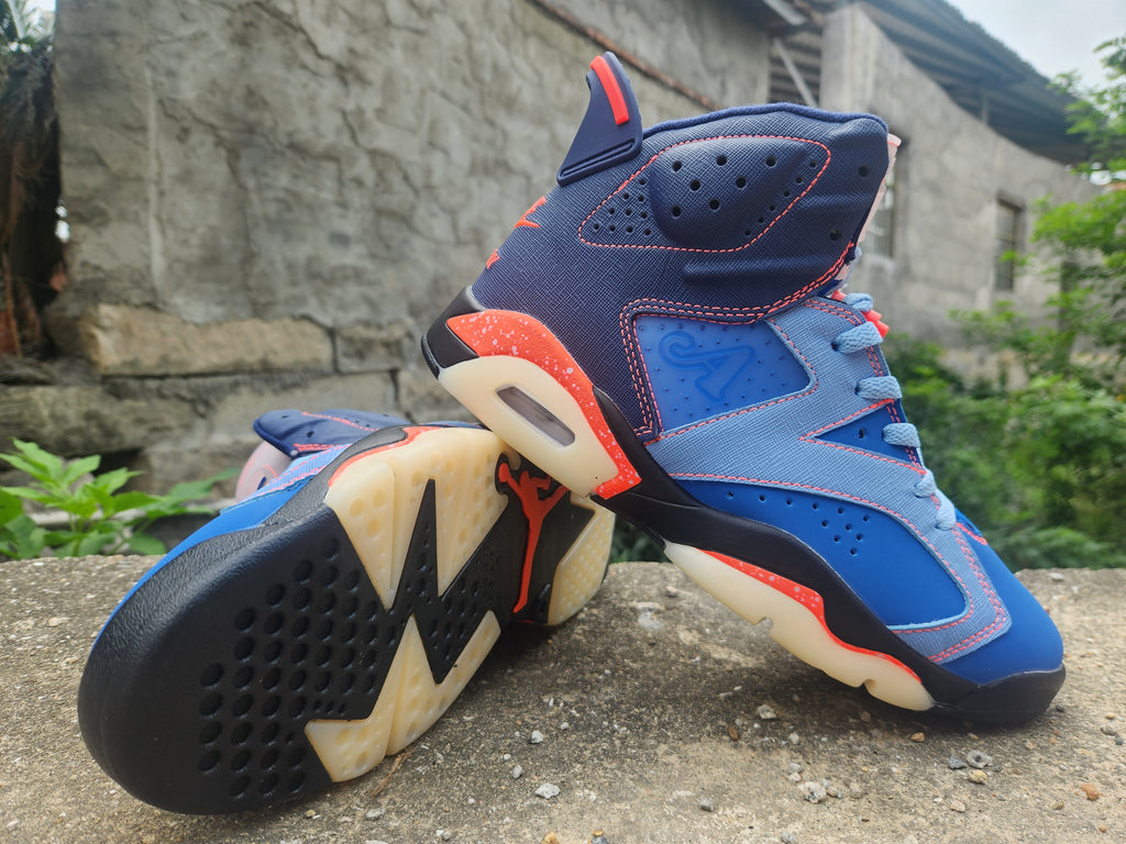 Awake NY x Air Jordan 6 Midnight Navy Sneakers