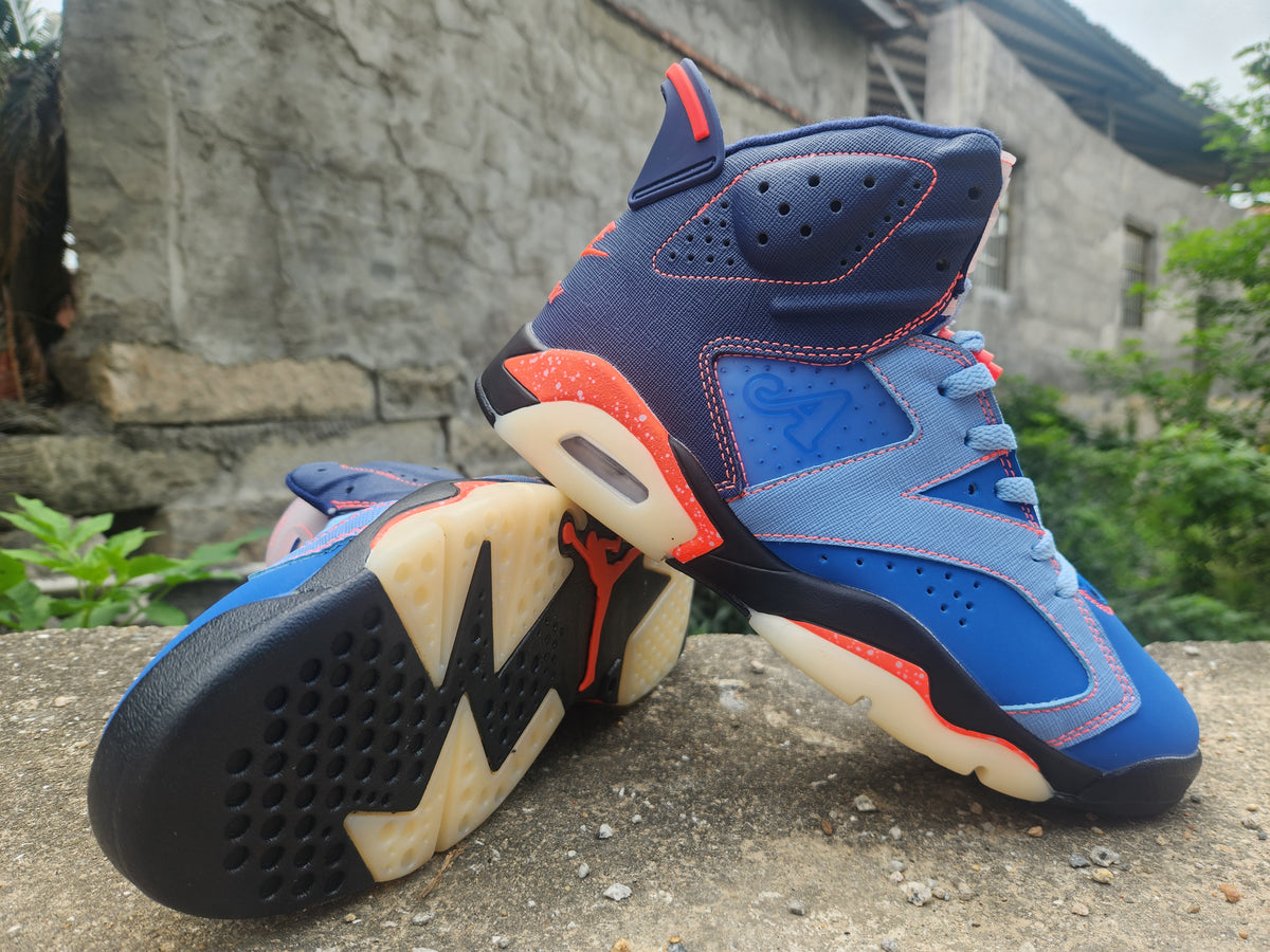 Awake NY x Air Jordan 6 Midnight Navy Sneakers