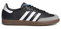 adidas Samba Vegan Shoes - Black/White/Brown H01878