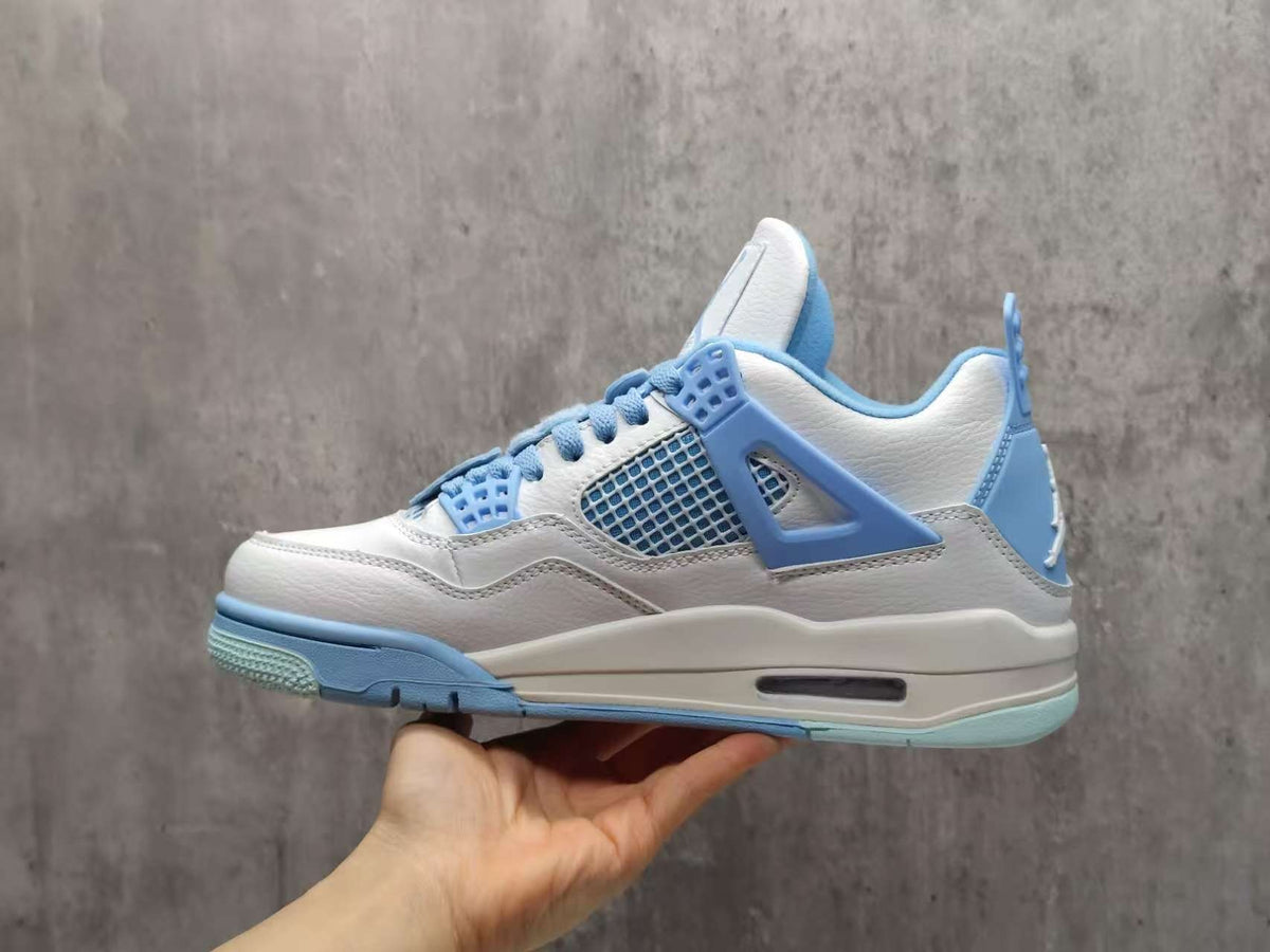 Air Jordan 4 Retro "Forget Me Not" Basketball Shoes (EU 36–47.5, Half Sizes)