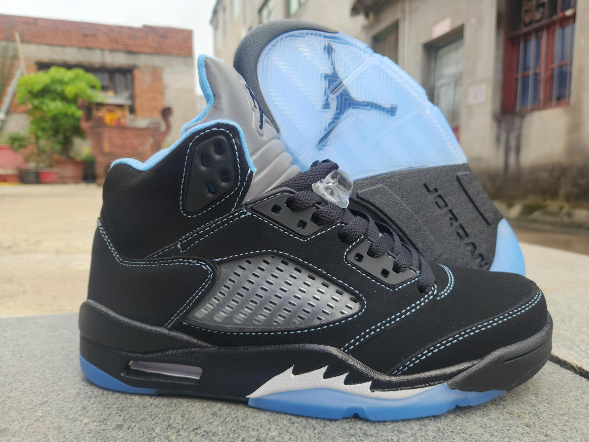Air Jordan 5 "Black University Blue" Basketball Shoes Men's & Women's (EU 36–47)