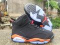 Air Jordan 6 Retro "Shattered Backboard" Black Orange Basketball Shoes (EU 40–47)