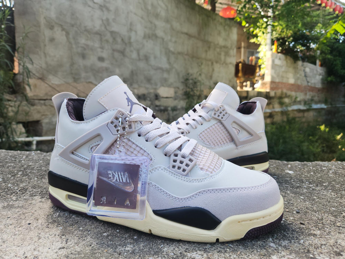 A Ma Maniére x Air Jordan 4 Shoes - Brown/Pink
