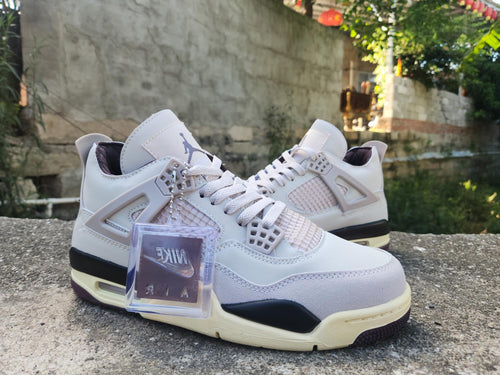A Ma Maniére x Air Jordan 4 Shoes - Brown/Pink