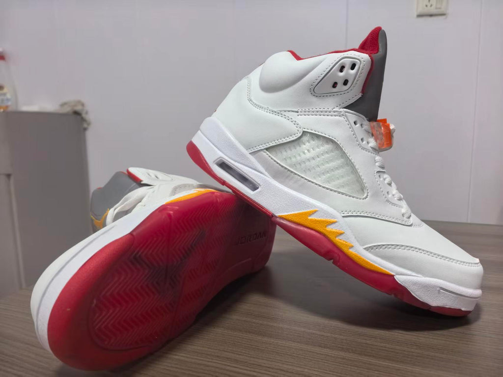 Air Jordan 5 Sunset Orange Sneakers