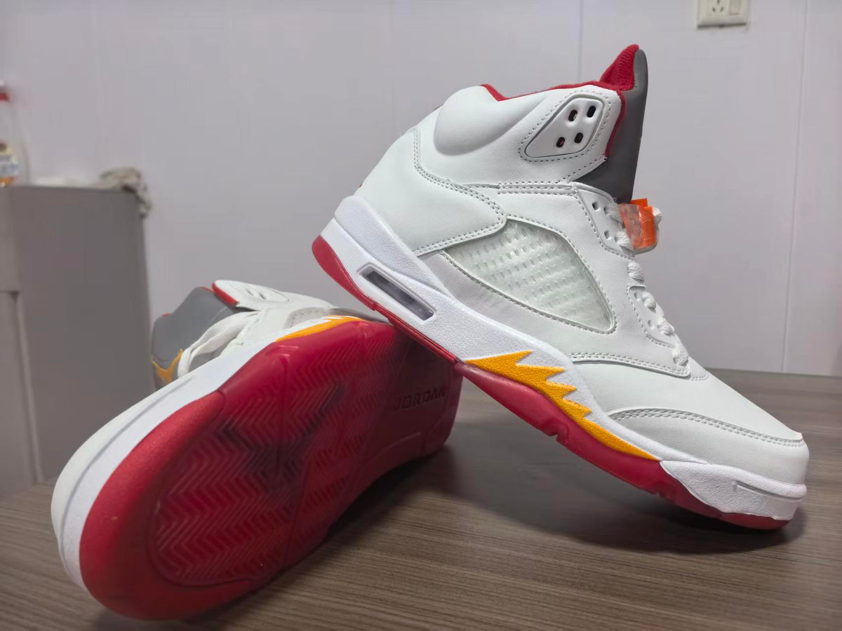 Air Jordan 5 Sunset Orange Sneakers