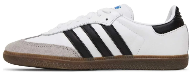 Women's adidas Samba Shoes - White/Black