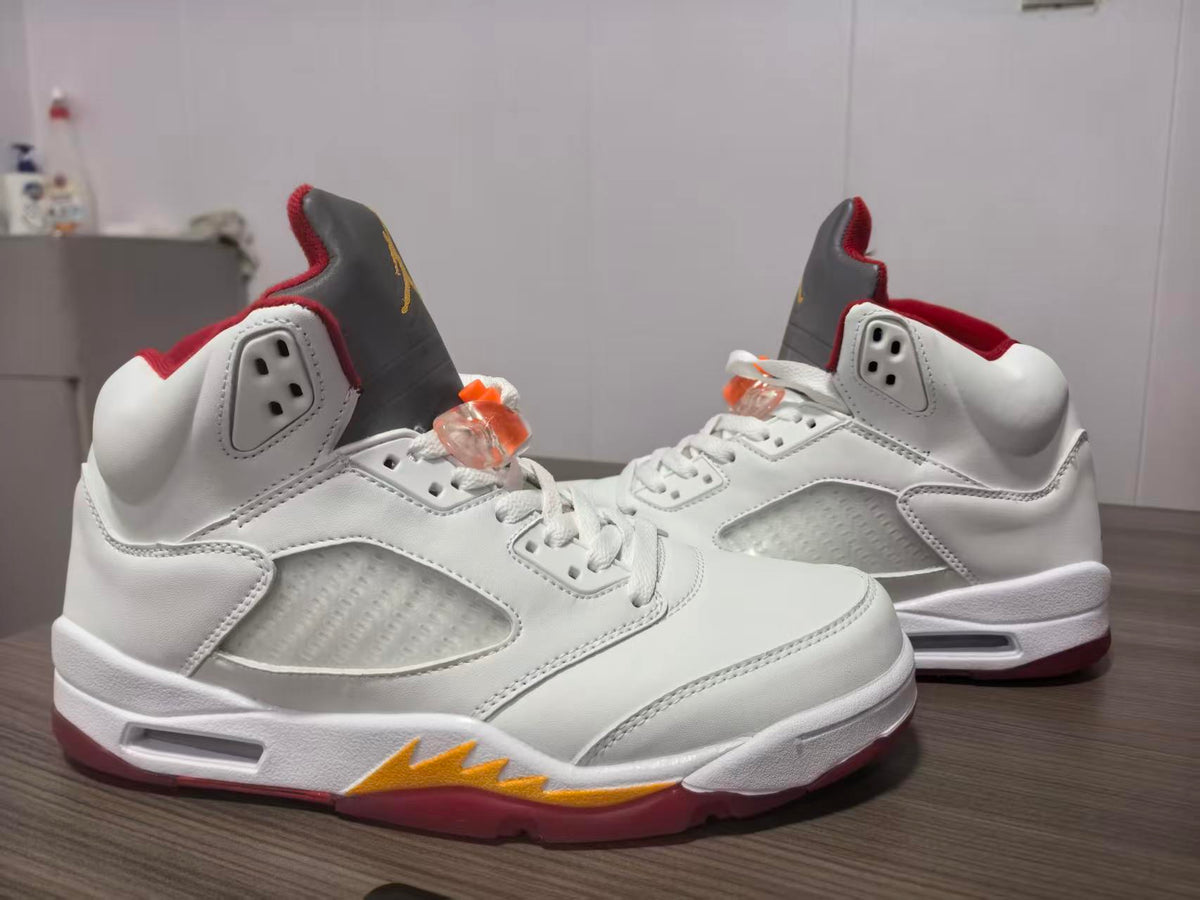 Air Jordan 5 Sunset Orange Sneakers