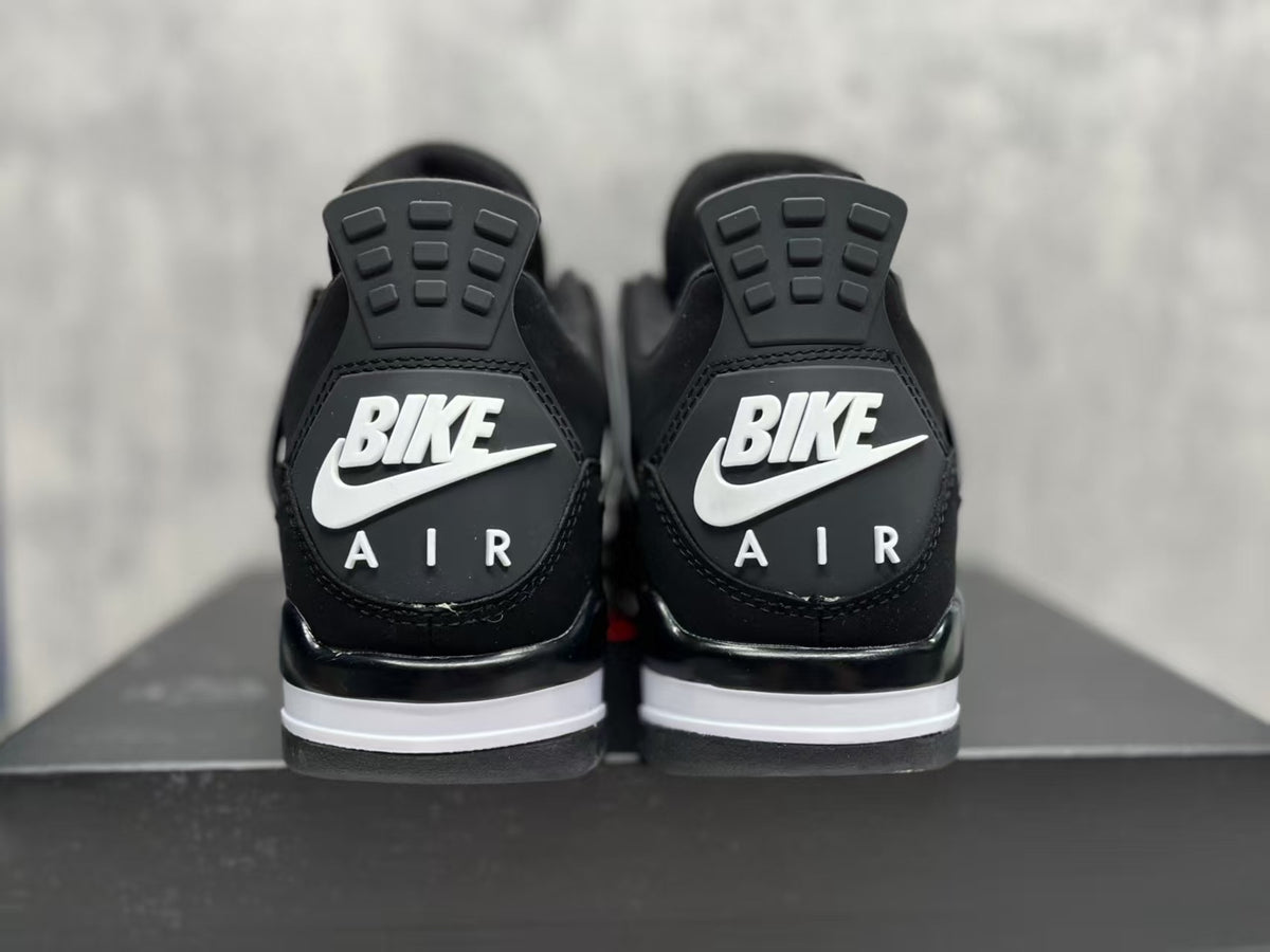 Air Jordan 4 Retro "Black Motorsport" Basketball Shoes (EU 36–47.5, Half Sizes)