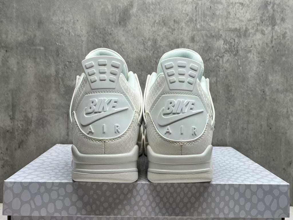 Air Jordan 4 Retro "White Mamba" Basketball Shoes (EU 36–47.5)