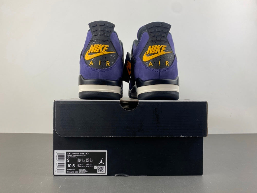 Air Jordan 4 Retro Imperial Purple Sneakers