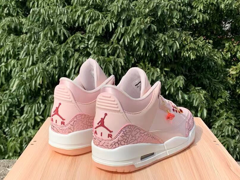 Air Jordan 3 Retro Shoes - Pink