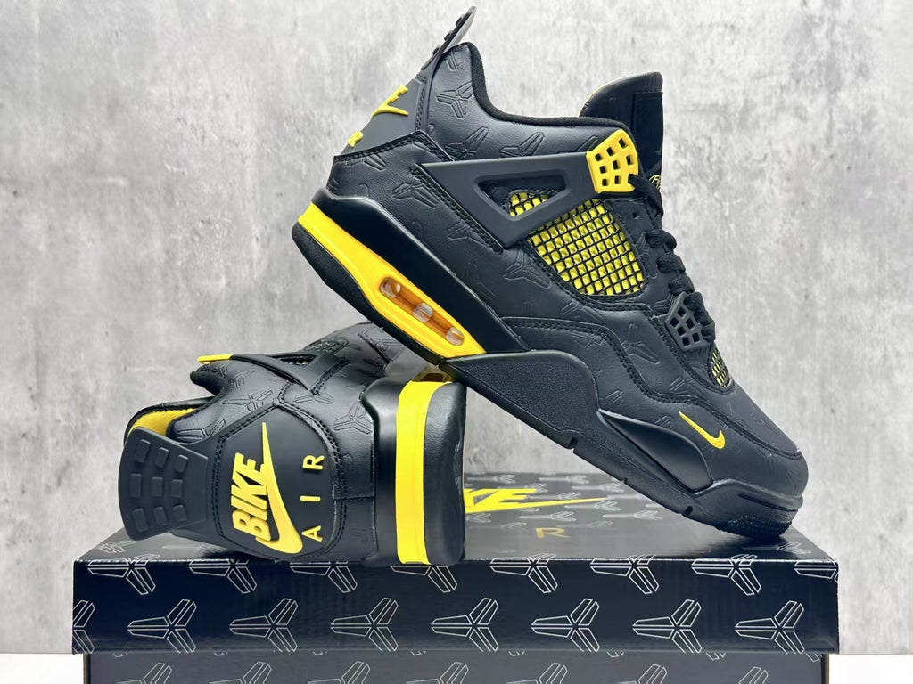 Air Jordan 4 Retro "Kobe" Basketball Shoes (EU 36–47.5, Half Sizes)
