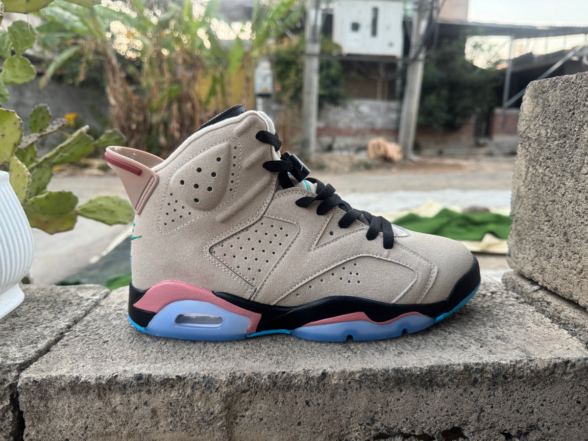 Air Jordan 6 Off-White Green Sneakers