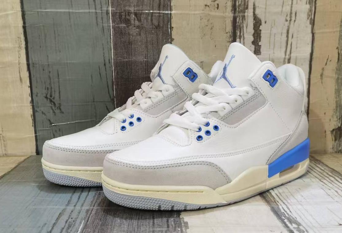 Men's Air Jordan 3 Retro Shoes - Off-White Moon