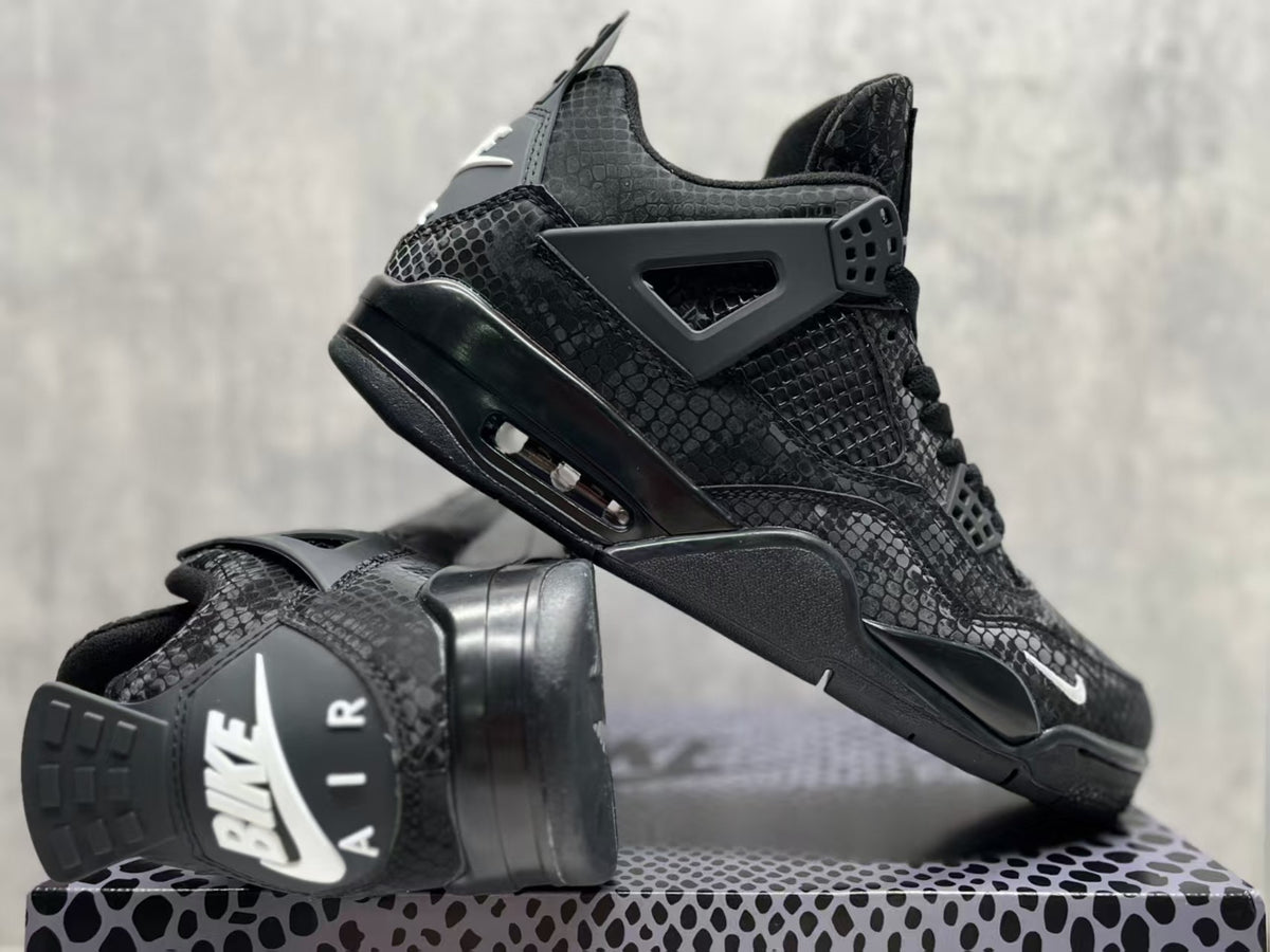Air Jordan 4 Retro "Black Mamba" Basketball Shoes (EU 40–47)