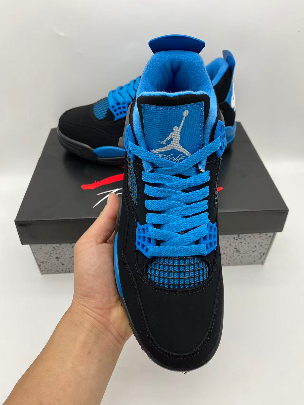 Air Jordan 4 Gamma Blue Sneakers