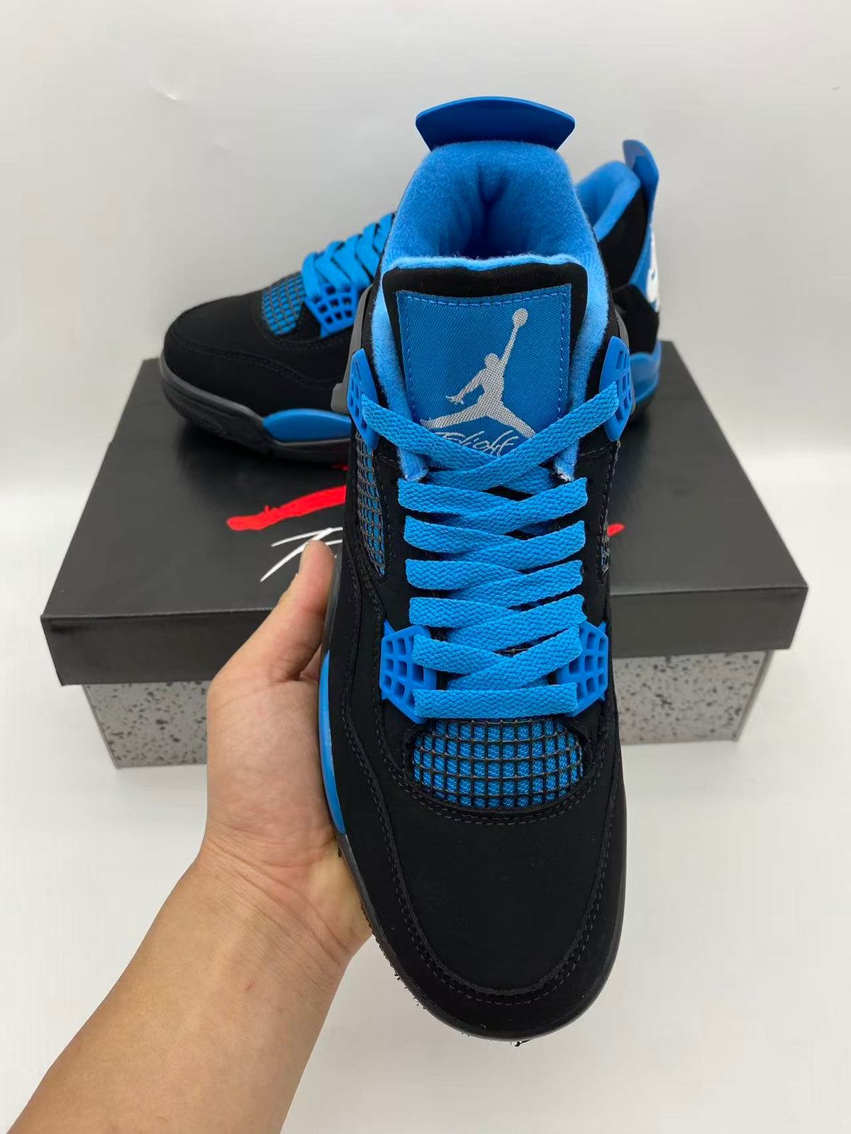 Air Jordan 4 Gamma Blue Sneakers