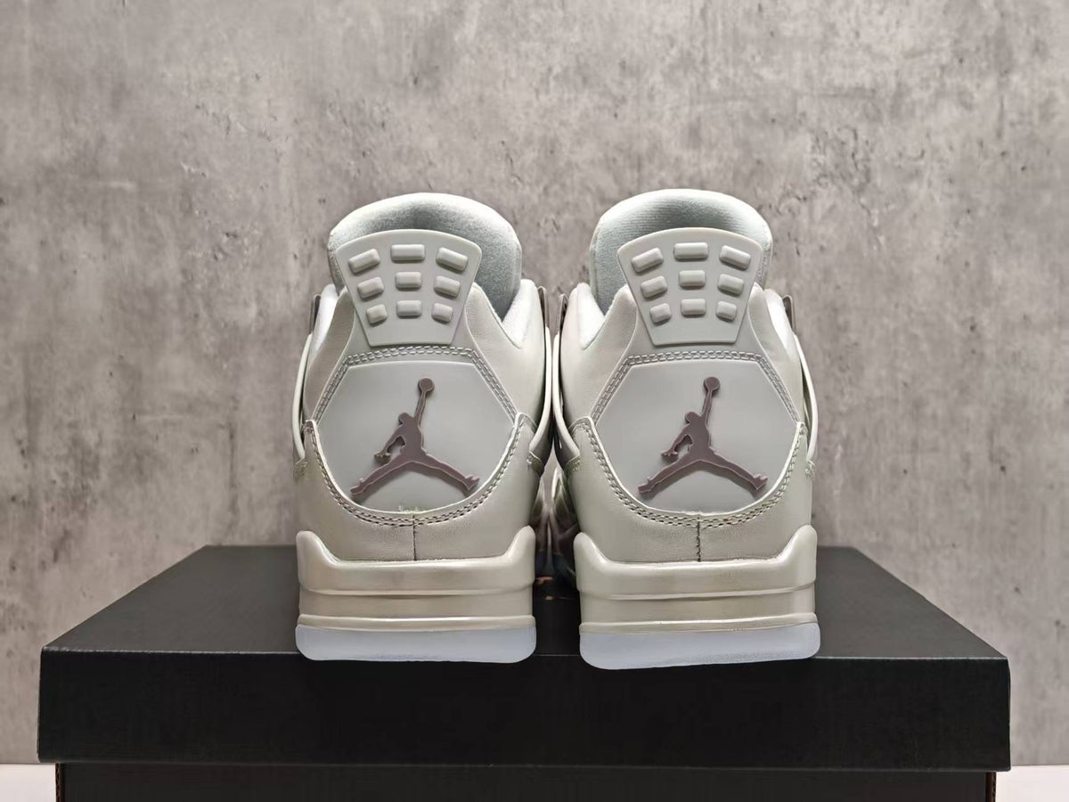 Air Jordan 4 Retro "Cool Grey" Chrome Dark Charcoal Varsity Maize 308497-007 Men's & Women's (EU 36–47.5)