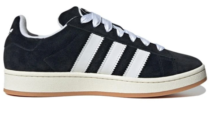 adidas Campus 00s Shoes - Black/White/Gum HQ8708