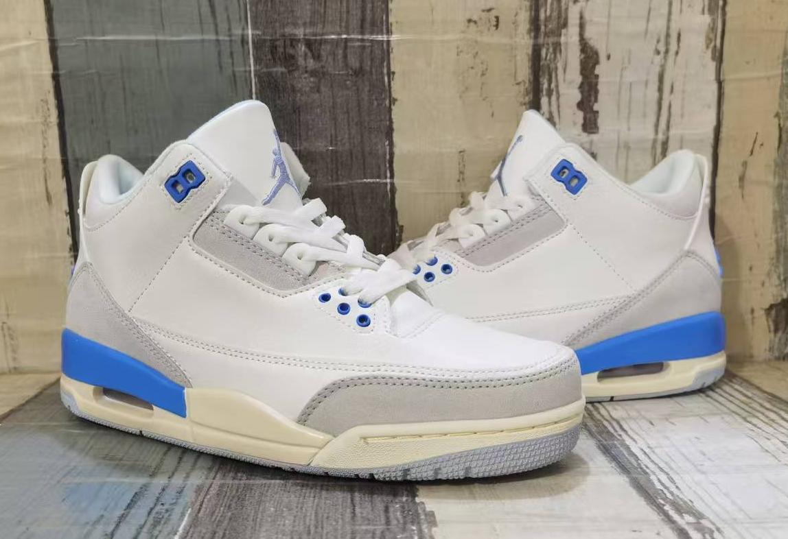 Men's Air Jordan 3 Retro Shoes - Off-White Moon