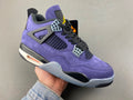 Air Jordan 4 Retro Imperial Purple Sneakers