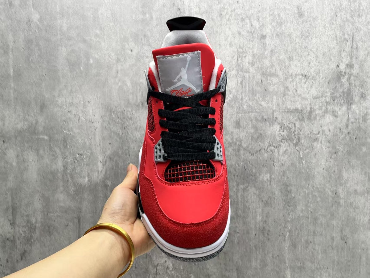 Air Jordan 4 Retro "Bulls" Basketball Shoes (EU 36–47.5, Half Sizes)