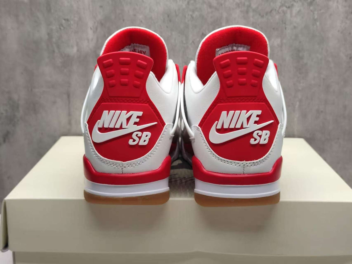 Air Jordan 4 Retro "Ruby" Basketball Shoes (EU 36–47.5, Half Sizes)