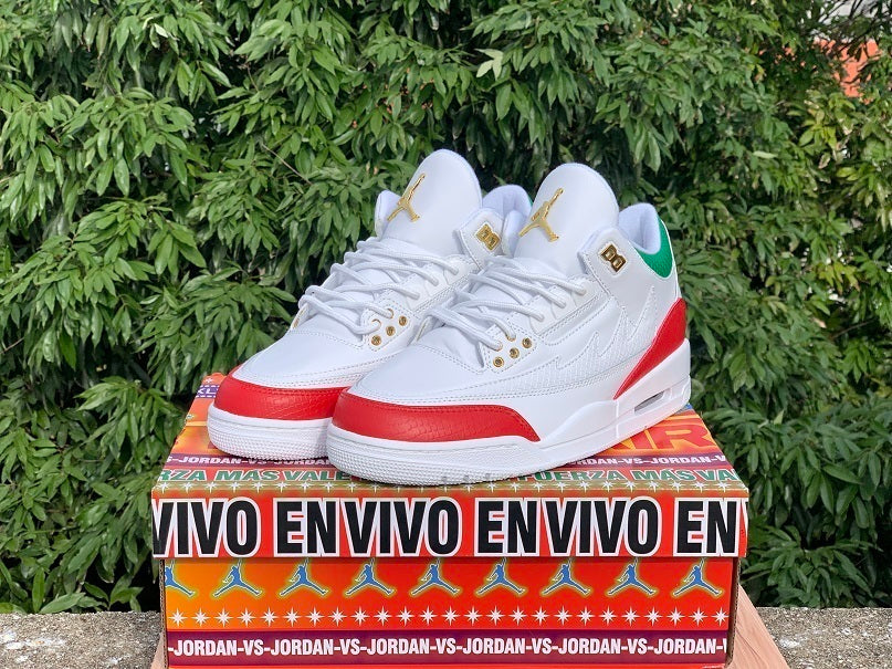 Men's Air Jordan 3 Shoes - Mexico El Vuelo