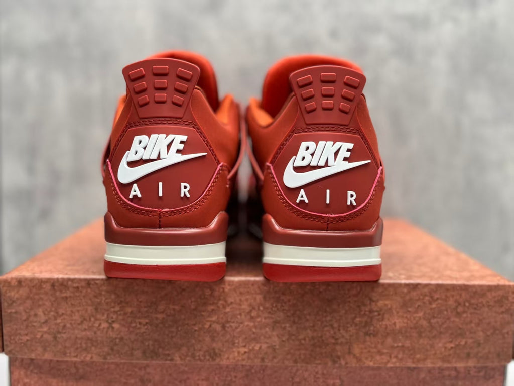 Air Jordan 4 Retro "Bike Air" Basketball Shoes (EU 36–47.5, Half Sizes)