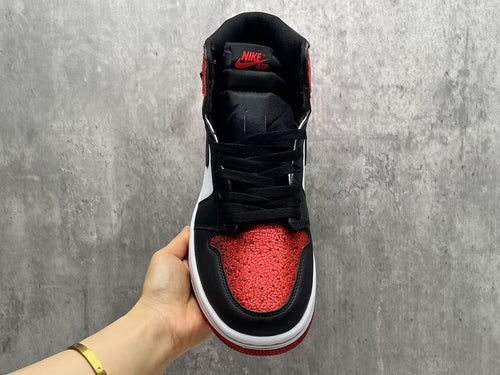 Air Jordan 1 Retro High OG Shoes - Ruby