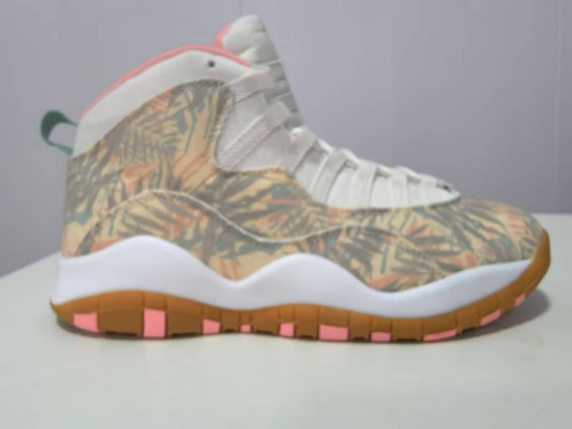 Air Jordan 10 Miami Super Bowl Sneakers
