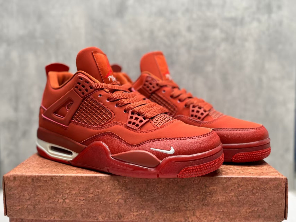 Air Jordan 4 Retro "Bike Air" Basketball Shoes (EU 36–47.5, Half Sizes)
