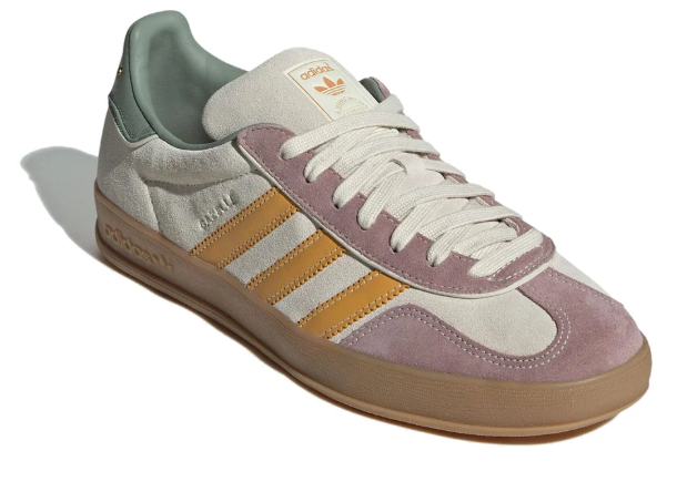 adidas Gazelle Indoor Shoes - Beige Palm ID1007