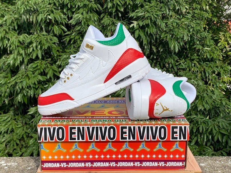 Men's Air Jordan 3 Shoes - Mexico El Vuelo