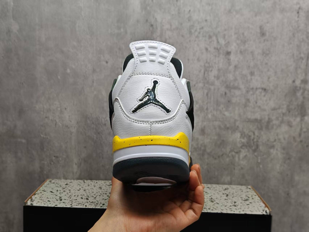Air Jordan 4 Retro "Lightning" Tour Yellow White Dark Blue Grey CT8527-700 Men's & Women's (EU 36–47.5)