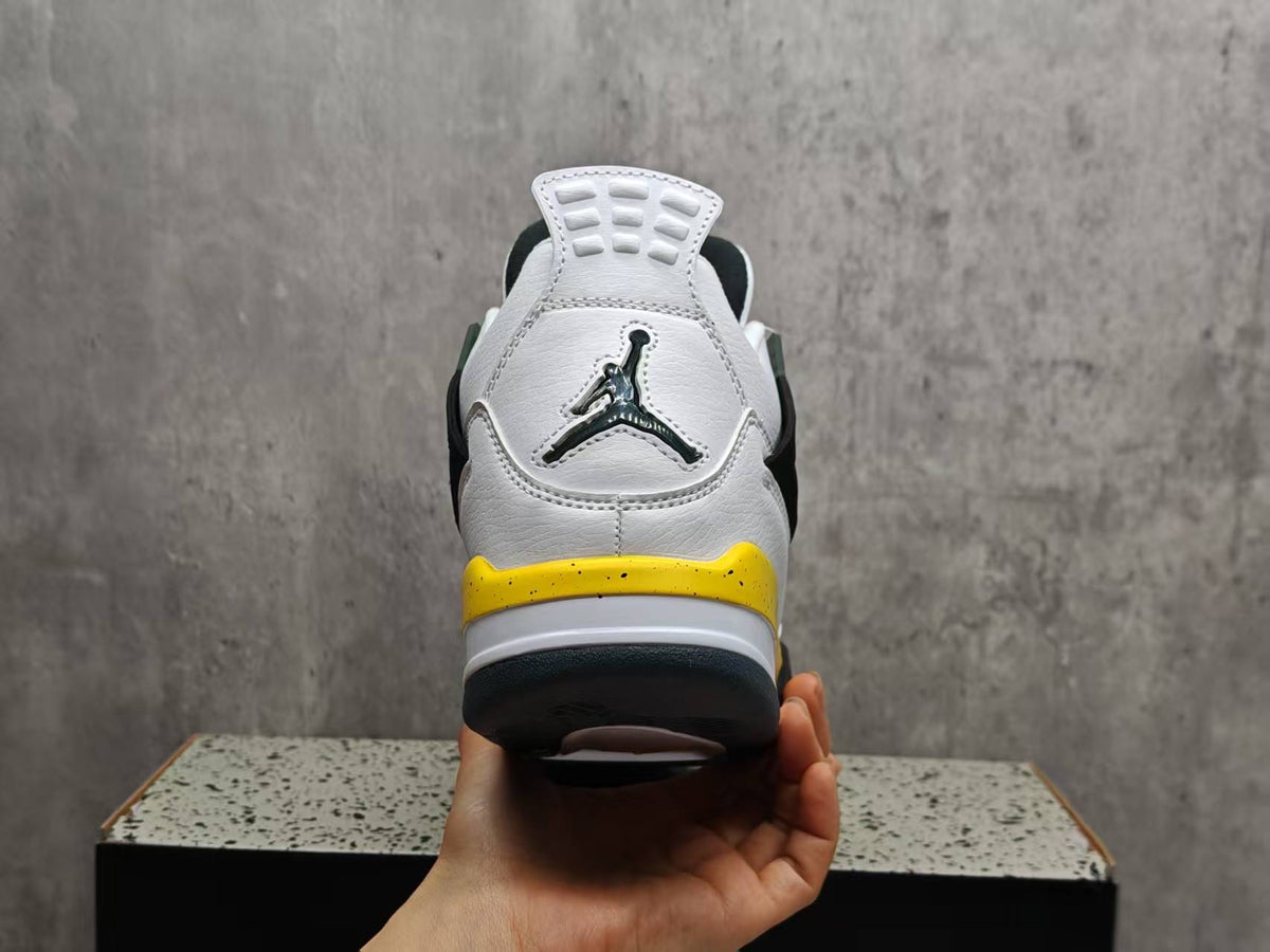Air Jordan 4 Retro "Lightning" Tour Yellow White Dark Blue Grey CT8527-700 Men's & Women's (EU 36–47.5)
